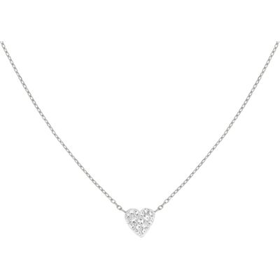 Rosefield Colier de argint Inimă cu zirconii Pavé JNPHG-J1320 Rosefield Colier de argint Inimă cu zirconii Pavé JNPHG-J1320