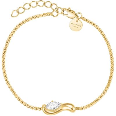 Rosefield Brățară placată cu aur cu cristal Wave JBWSG-J1304 Rosefield Brățară placată cu aur cu cristal Wave JBWSG-J1304