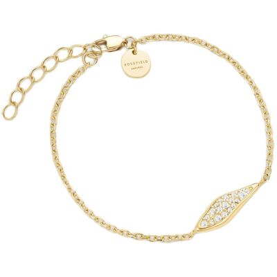 Rosefield Brățară decentă placată cu aur cu cristale Pavé JBPLG-J1238 Rosefield Brățară decentă placată cu aur cu cristale Pavé JBPLG-J1238