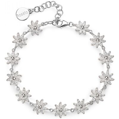 Rosato Brățară cu zirconiu cubic floare Gaia RZGA69 Rosato Brățară cu zirconiu cubic floare Gaia RZGA69