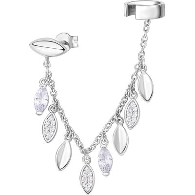 Rosato Cercel single modern din argint cu zirconii Gaia RZGA54 Rosato Cercel single modern din argint cu zirconii Gaia RZGA54
