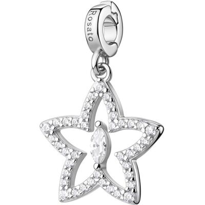 Rosato Pandantiv din argint Stea cu zirconiu cubic Storie RZ261R Rosato Pandantiv din argint Stea cu zirconiu cubic Storie RZ261R