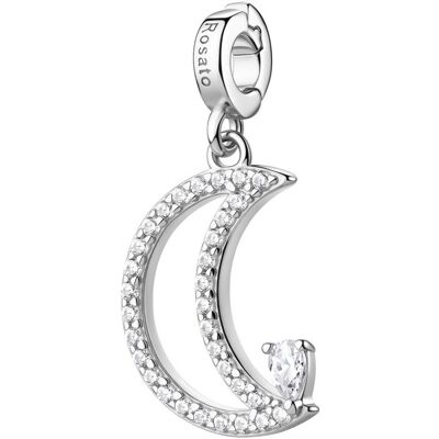 Rosato Pandantiv de argint Lună cu zirconiu cubic Storie RZ262R Rosato Pandantiv de argint Lună cu zirconiu cubic Storie RZ262R