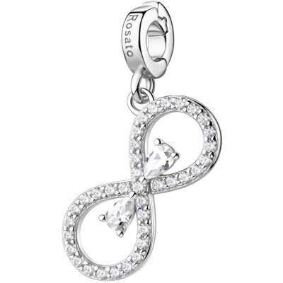 Rosato Pandantiv de argint Infinit cu zirconiu cubic Storie RZ263R Rosato Pandantiv de argint Infinit cu zirconiu cubic Storie RZ263R