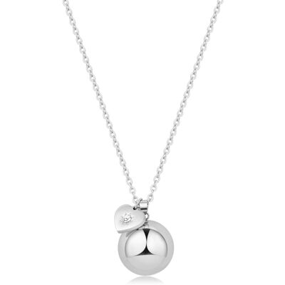 S'Agapõ Colier lung cu clopoțel și cristal Whisper SWP02 S'Agapõ Colier lung cu clopoțel și cristal Whisper SWP02