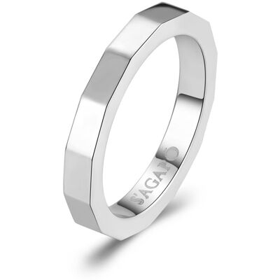 S'Agapõ Inel din oțel pentru bărbați For Love SFV48 63 mm S'Agapõ Inel din oțel pentru bărbați For Love SFV48 63 mm