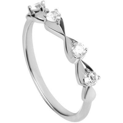 Silver Cat Inel de argint blând cu zirconii SC323 56 mm Silver Cat Inel de argint blând cu zirconii SC323 56 mm