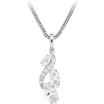 Silver Cat Colier din argint cu zirconiu cubic Classics SC594 (lănțișor, pandantiv) Silver Cat Colier din argint cu zirconiu cubic Classics SC594 (lănțișor, pandantiv)