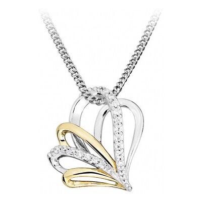 Silver Cat Colier din argint cu zirconiu SC515 (lanț, pandantiv) Silver Cat Colier din argint cu zirconiu SC515 (lanț, pandantiv)