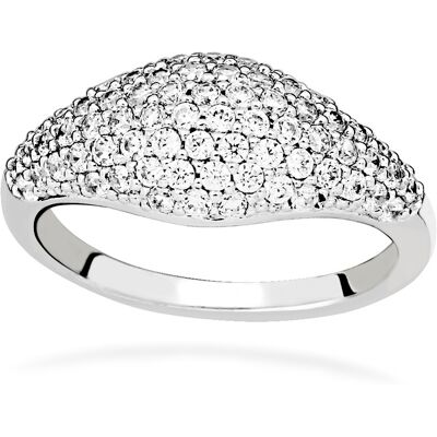 Silver Cat Inel strălucitor din argint cu zirconi cubici Beauty SC641 56 mm Silver Cat Inel strălucitor din argint cu zirconi cubici Beauty SC641 56 mm