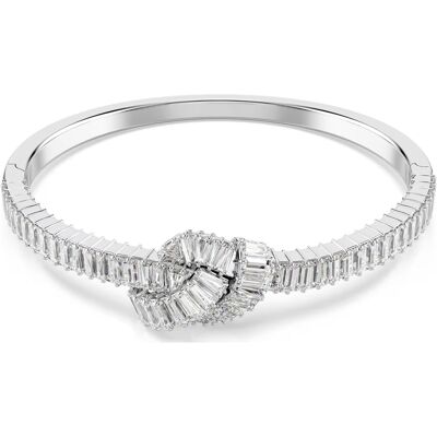 Swarovski Brățară solidă sclipitoare Nodul cu zirconi Matrix 5727120 16,8 cm Swarovski Brățară solidă sclipitoare Nodul cu zirconi Matrix 5727120 16,8 cm
