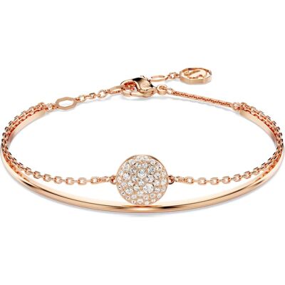 Swarovski Brățară dublă din bronz cu cristale strălucitoare Meteora 5683452 Swarovski Brățară dublă din bronz cu cristale strălucitoare Meteora 5683452