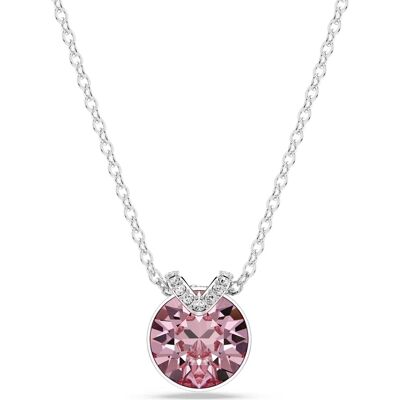 Swarovski Colier elegant cu cristal roz Bella 5724289 Swarovski Colier elegant cu cristal roz Bella 5724289