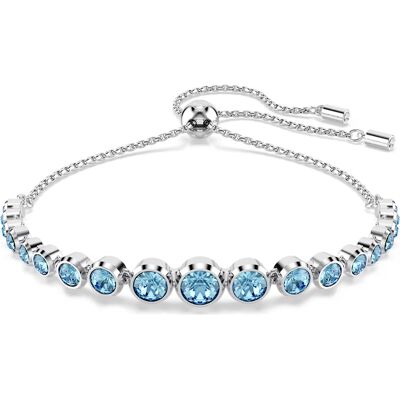 Swarovski Brățară elegantă cu cristale albastre Tennis Imber 5719282 Swarovski Brățară elegantă cu cristale albastre Tennis Imber 5719282