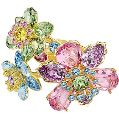 Swarovski Inel unic cu floricele și cristale Idyllia 5709027 55 mm Swarovski Inel unic cu floricele și cristale Idyllia 5709027 55 mm