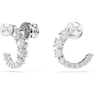 Swarovski Cercei frumoși cu zirconi și perle de cristal Matrix 5692260 Swarovski Cercei frumoși cu zirconi și perle de cristal Matrix 5692260