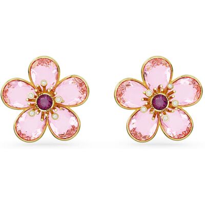Swarovski Cercei frumoși placați cu aur cu cristale Florere 5656635 Swarovski Cercei frumoși placați cu aur cu cristale Florere 5656635