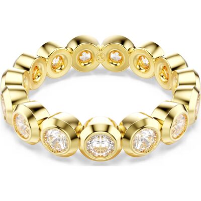 Swarovski Inel frumos placat cu aur cu zirconiu cubic Imber 5714311 60 mm Swarovski Inel frumos placat cu aur cu zirconiu cubic Imber 5714311 60 mm