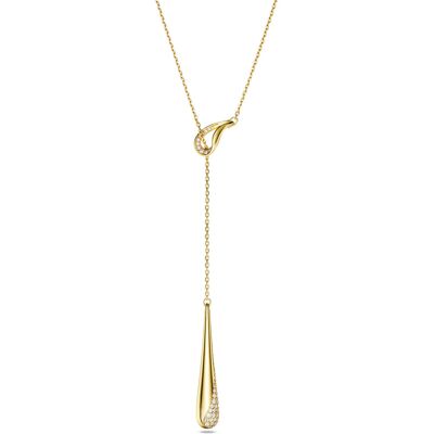 Swarovski Colier de lux placat cu aur Y Classica 5746001 Swarovski Colier de lux placat cu aur Y Classica 5746001