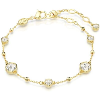 Swarovski Brățară modernă placată cu aur cu cristale Imber 5680094 Swarovski Brățară modernă placată cu aur cu cristale Imber 5680094
