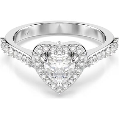 Swarovski Inel fin Inimă cu zirconi și cristale Una Angelic 5744048 58 mm Swarovski Inel fin Inimă cu zirconi și cristale Una Angelic 5744048 58 mm