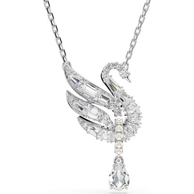 Swarovski Colier fermecător cu o lebădă strălucitoare Swan 5723387 Swarovski Colier fermecător cu o lebădă strălucitoare Swan 5723387