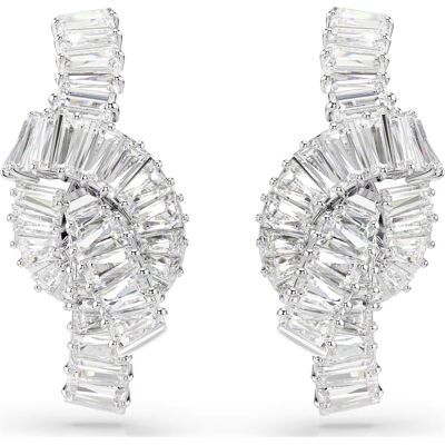 Swarovski Cercei strălucitori cu zircon Swaroski Nod Matrix 5727040 Swarovski Cercei strălucitori cu zircon Swaroski Nod Matrix 5727040