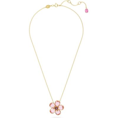 Swarovski Colier frumos placat cu aur cu cristale Swarovski Florere 5657875 Swarovski Colier frumos placat cu aur cu cristale Swarovski Florere 5657875