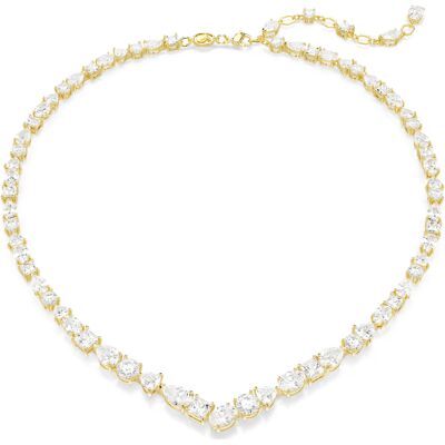 Swarovski Colier strălucitor placat cu aur cu cristale Swarovski Mesmera 5743826 Swarovski Colier strălucitor placat cu aur cu cristale Swarovski Mesmera 5743826