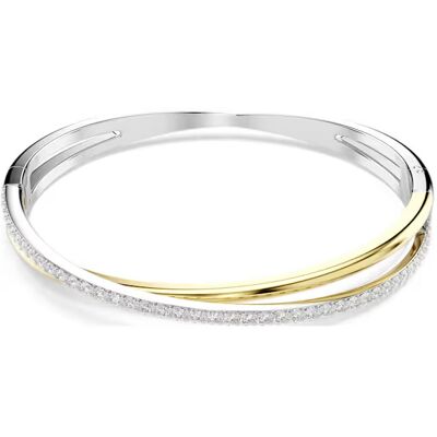 Swarovski Brățară solidă bicoloră Hyperbola 5689721 17 cm Swarovski Brățară solidă bicoloră Hyperbola 5689721 17 cm