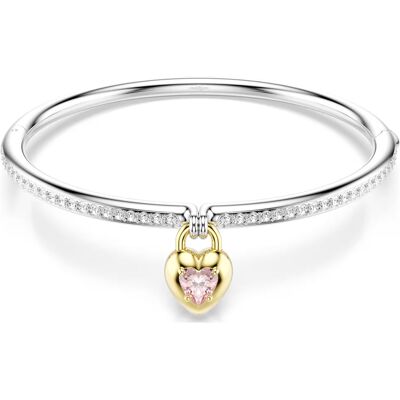 Swarovski Brățară fixă bicoloră Inimă Idyllia 5737267 18,3 cm Swarovski Brățară fixă bicoloră Inimă Idyllia 5737267 18,3 cm