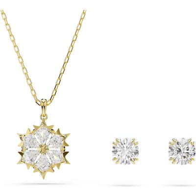 Swarovski Set de bijuterii placat cu aur Fulgi de zăpadă Magic 5758002 (colier, cercei) Swarovski Set de bijuterii placat cu aur Fulgi de zăpadă Magic 5758002 (colier, cercei)