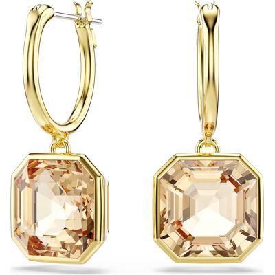Swarovski Cercei eleganți placați cu aur cu cristale maro Millenia 5731148 Swarovski Cercei eleganți placați cu aur cu cristale maro Millenia 5731148