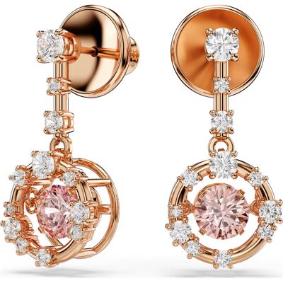 Swarovski Cercei suspendați placați cu aur cu zirconii Swarovski Constella 5744239 Swarovski Cercei suspendați placați cu aur cu zirconii Swarovski Constella 5744239