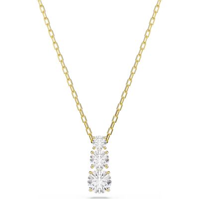 Swarovski Colier placat cu aur cu pandantiv strălucitor Stilla Attract 5723298 Swarovski Colier placat cu aur cu pandantiv strălucitor Stilla Attract 5723298
