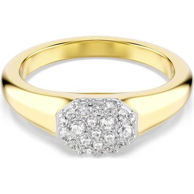 Swarovski Inel fermecător placat cu aur Dextera 573285 58 mm Swarovski Inel fermecător placat cu aur Dextera 573285 58 mm