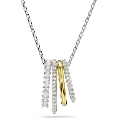 Swarovski Colier bicolor decent cu cristale Hyperbola 5696626 Swarovski Colier bicolor decent cu cristale Hyperbola 5696626