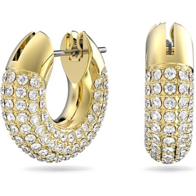 Swarovski Cercei stilați rotunzi placați cu aur Dextera 5636530 Swarovski Cercei stilați rotunzi placați cu aur Dextera 5636530