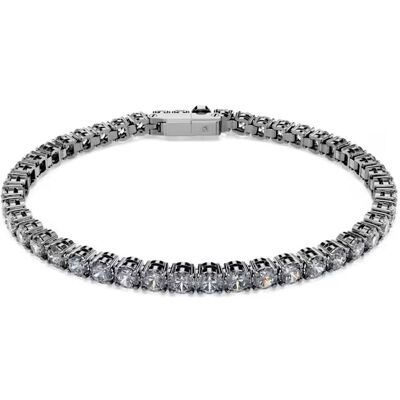 Swarovski Brățară de tenis cu zirconiu cubic gri Matrix Tennis 5693928 15.5 cm Swarovski Brățară de tenis cu zirconiu cubic gri Matrix Tennis 5693928 15.5 cm