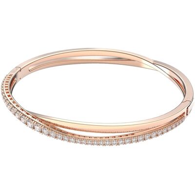 Swarovski Brățară strălucitoare din bronz Twist 5620552 5,8 x 5,2 cm Swarovski Brățară strălucitoare din bronz Twist 5620552 5,8 x 5,2 cm