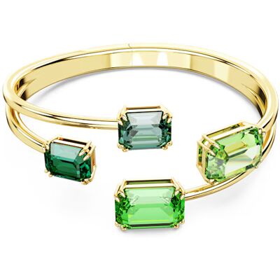 Swarovski Brățară distinctivă solidă placată cu aur cu cristale Millenia 567499 17,5 cm Swarovski Brățară distinctivă solidă placată cu aur cu cristale Millenia 567499 17,5 cm