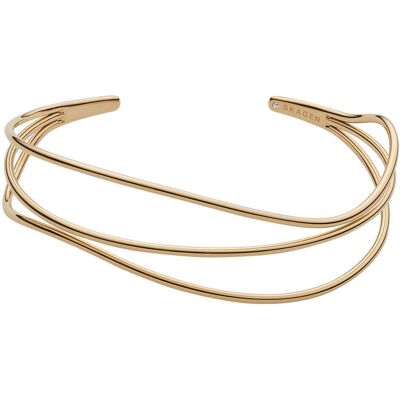 Skagen Brățară solidă placată cu aur KarianaSKJ1216710 Skagen Brățară solidă placată cu aur KarianaSKJ1216710