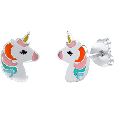 Silvego Cercei sferici unicorn din argint Eiva JJJ1659E Silvego Cercei sferici unicorn din argint Eiva JJJ1659E