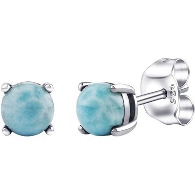 Silvego Cercei pietricele de argint cu Larimar natural autentic JJJLRD6ELR Silvego Cercei pietricele de argint cu Larimar natural autentic JJJLRD6ELR