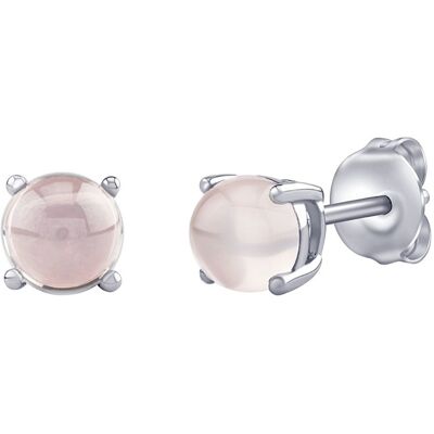 Silvego Cercei din argint cu cuarț 6 mm JJJLRD6ERO Silvego Cercei din argint cu cuarț 6 mm JJJLRD6ERO