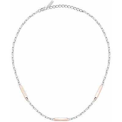 Trussardi Colier bicolor pentru bărbați din oțel T-Steel TJAXV29 Trussardi Colier bicolor pentru bărbați din oțel T-Steel TJAXV29