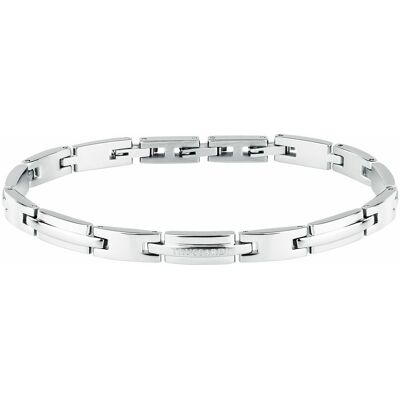 Trussardi Brățară atemporală bicoloră pentru bărbați din oțel T-Steel TJAXV28 Trussardi Brățară atemporală bicoloră pentru bărbați din oțel T-Steel TJAXV28