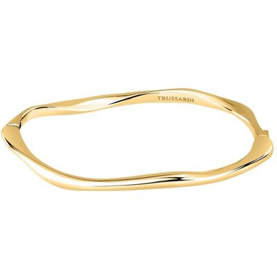 Trussardi Brățară atemporală placată cu aur T-Design TJAXA01 Trussardi Brățară atemporală placată cu aur T-Design TJAXA01