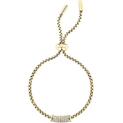 Trussardi Brățară reglabilă placată cu aur cu cristale T-Design TJAXA47 Trussardi Brățară reglabilă placată cu aur cu cristale T-Design TJAXA47