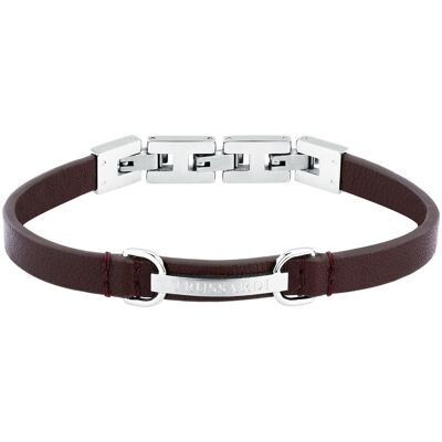 Trussardi Brățară din piele pentru bărbați T-Leather TJAXZ07 Trussardi Brățară din piele pentru bărbați T-Leather TJAXZ07